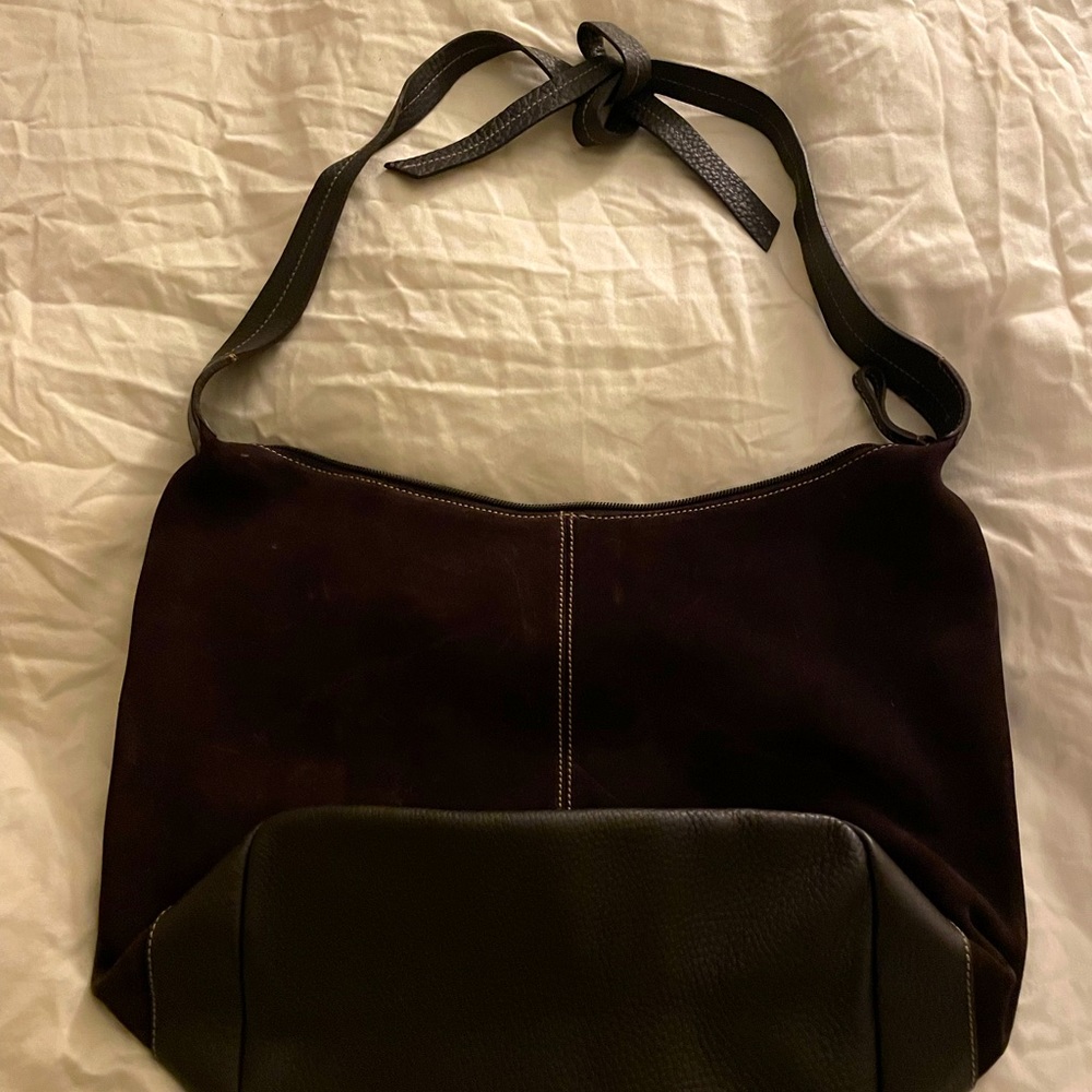 Excellent condition original miu miu suede hobo bag